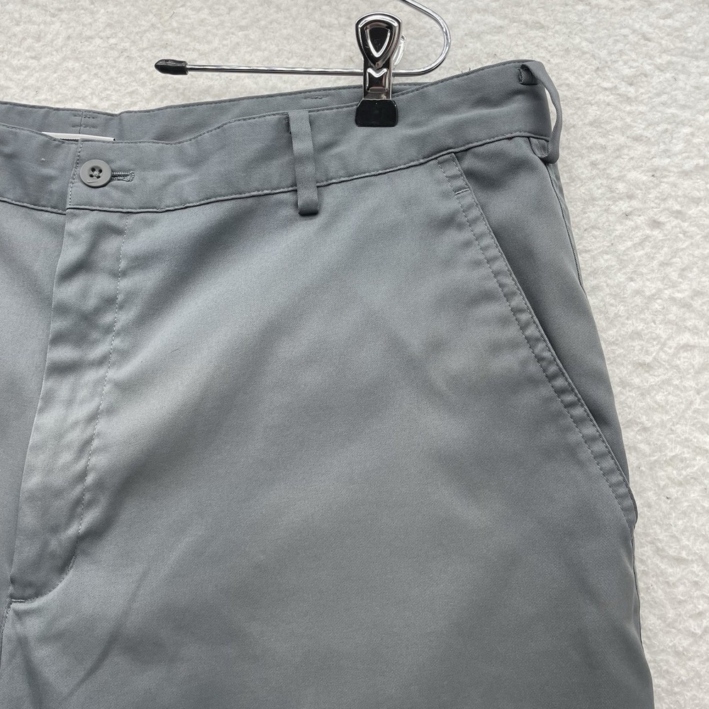 Nike Golf Pants Mens 36x32 Gray Dri-Fit Tech Performance Lightweight Chino Flex - Picture 4 of 15